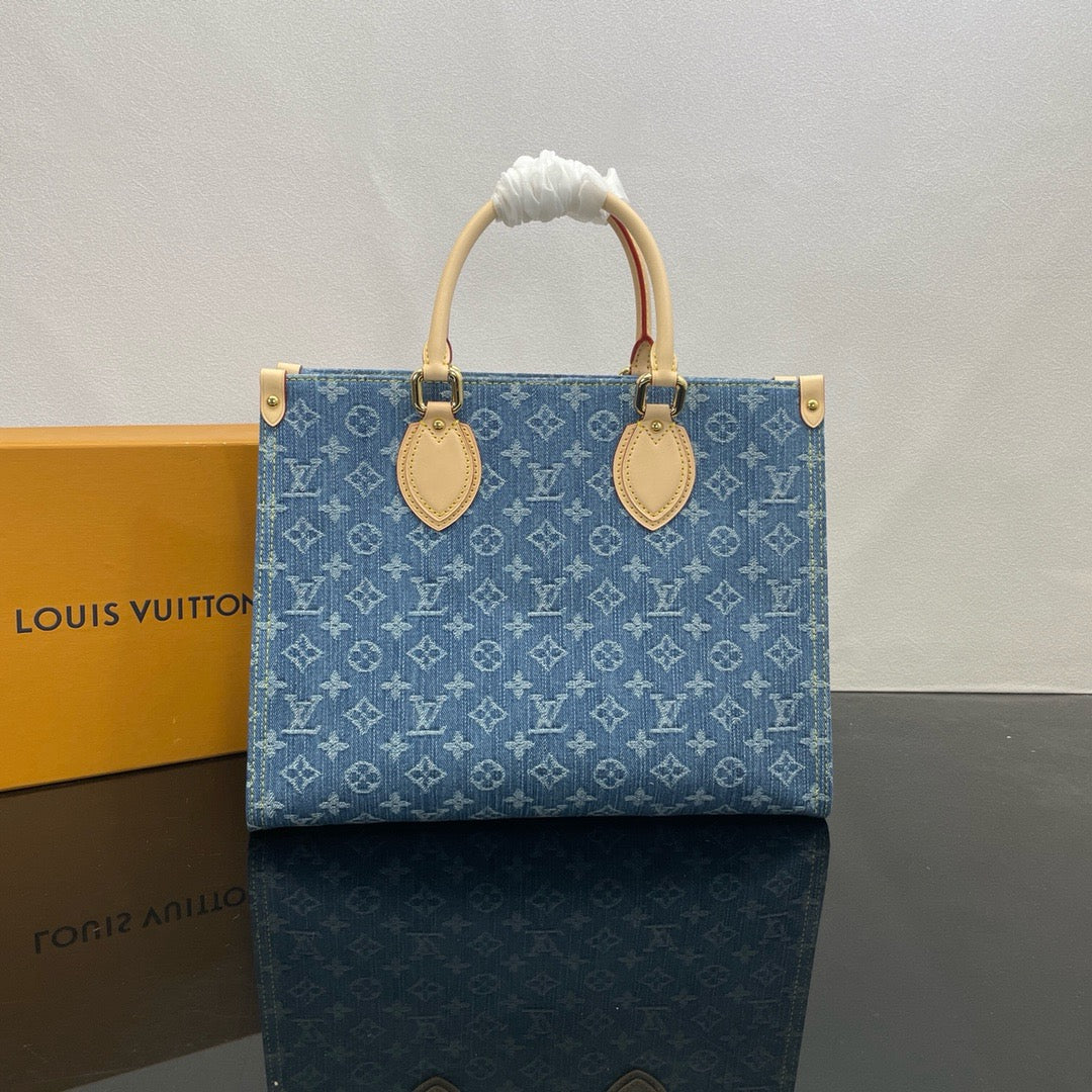LOUIS VUITTON ONTHEGO MM Tote/Top Quality M46871