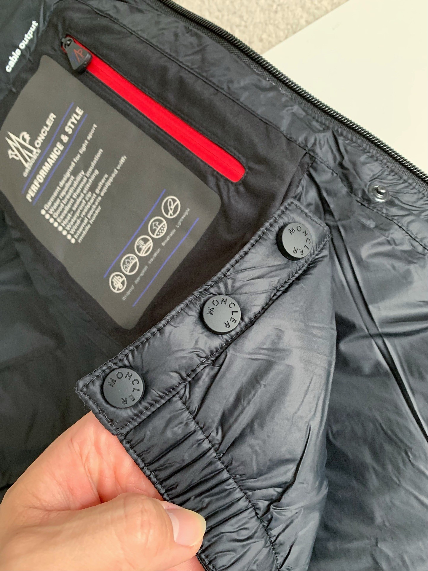 【#3913】Moncler Grenoble Nylon Hooded Down Jacket