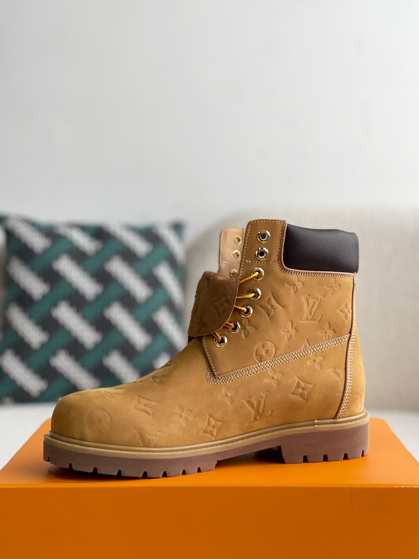 louis vuitton & timberland Martin boot