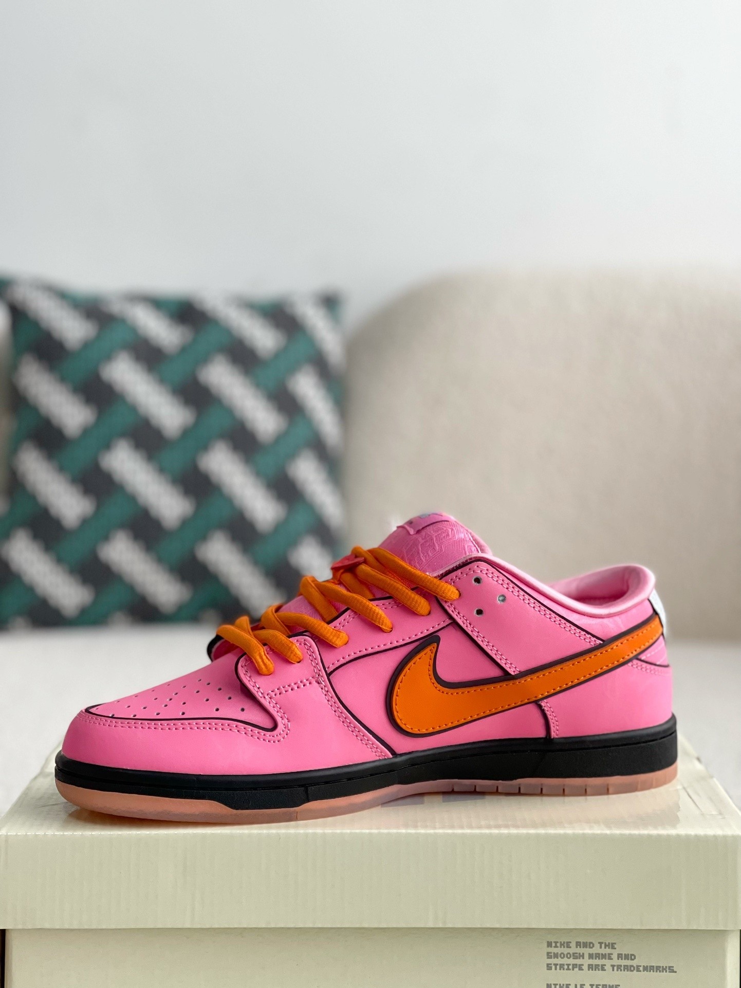 【#3606】 Nike Dunk x Powerpuff GirlsSB Joint The Powerpuff Girls Casual sneakers