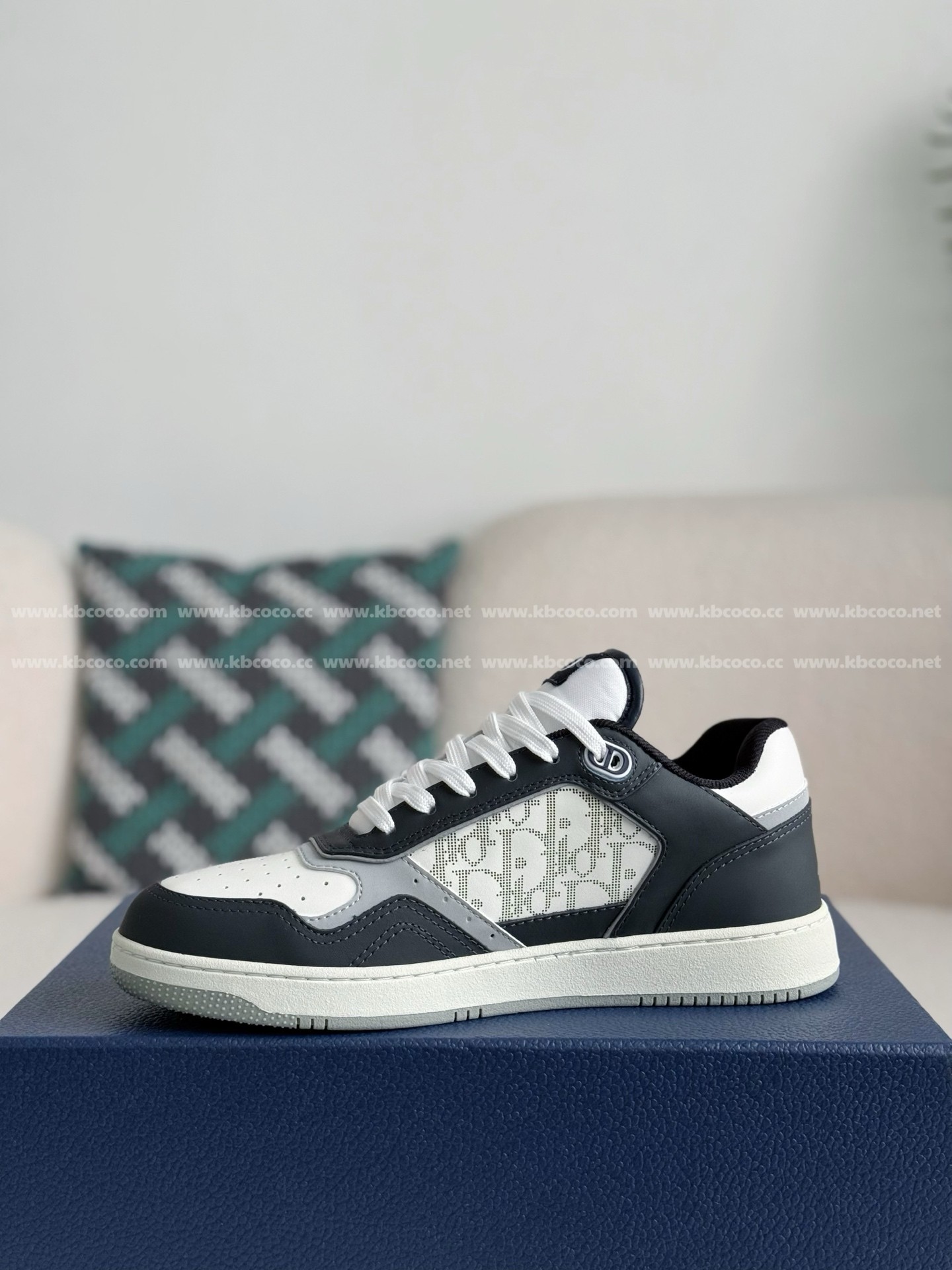 【#5161】 DIOR B27 UPTOWN LEATHERSHOES