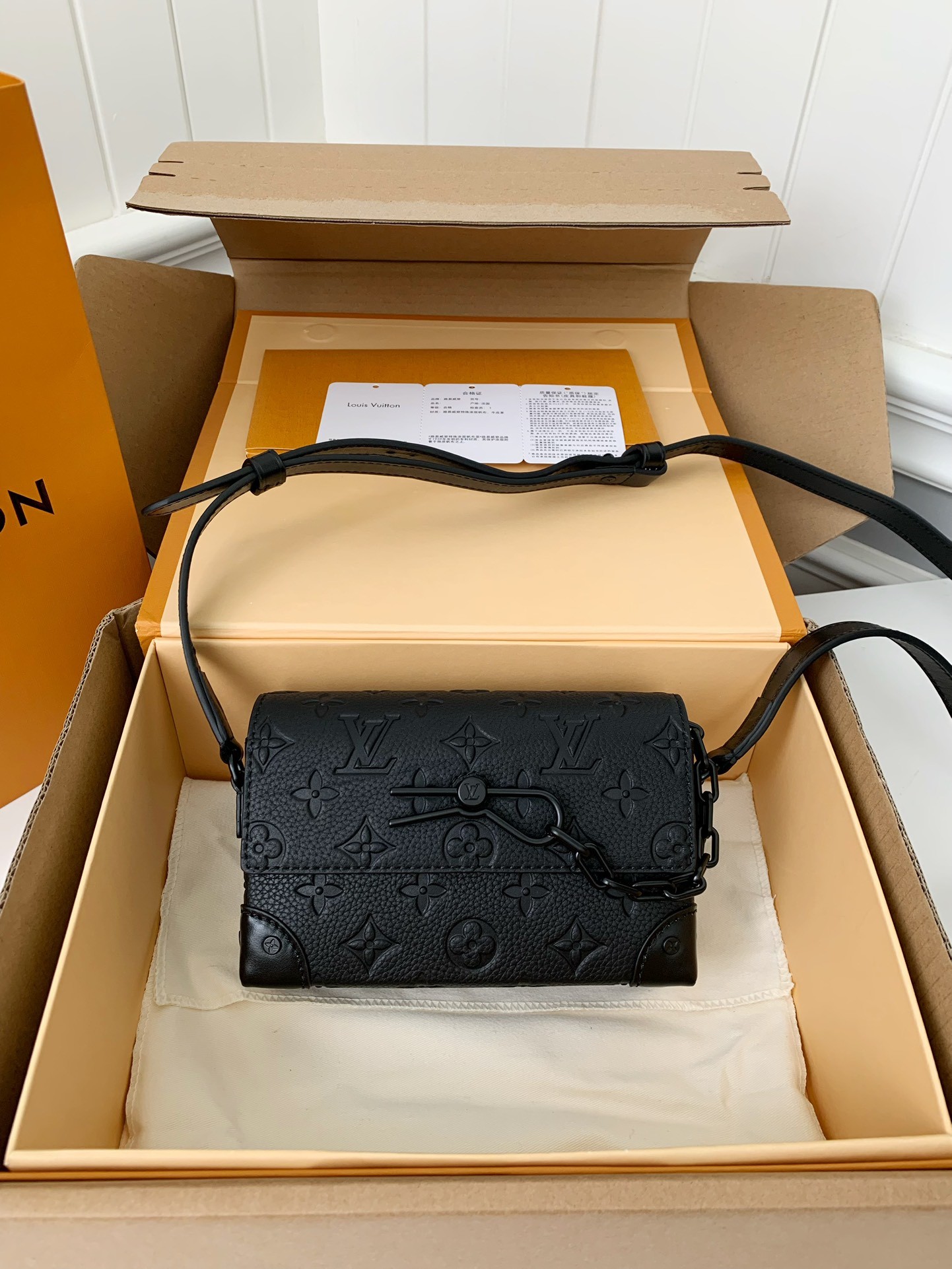 Louis Vuitton STEAMER Mini Men's Handbag M81746, Top Quality