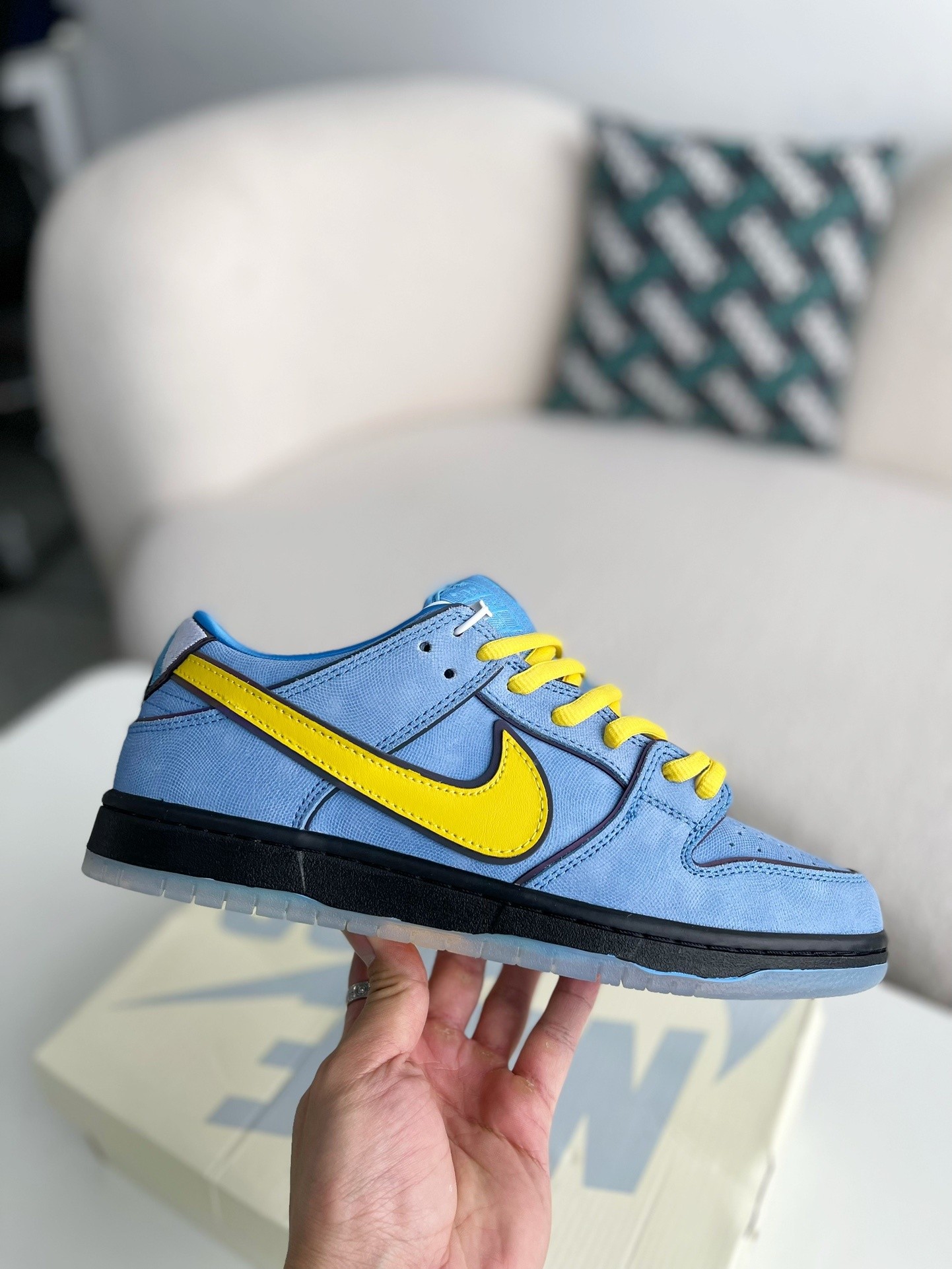 【#3605】 Nike Dunk x Powerpuff GirlsSB Joint The Powerpuff Girls Casual sneakers