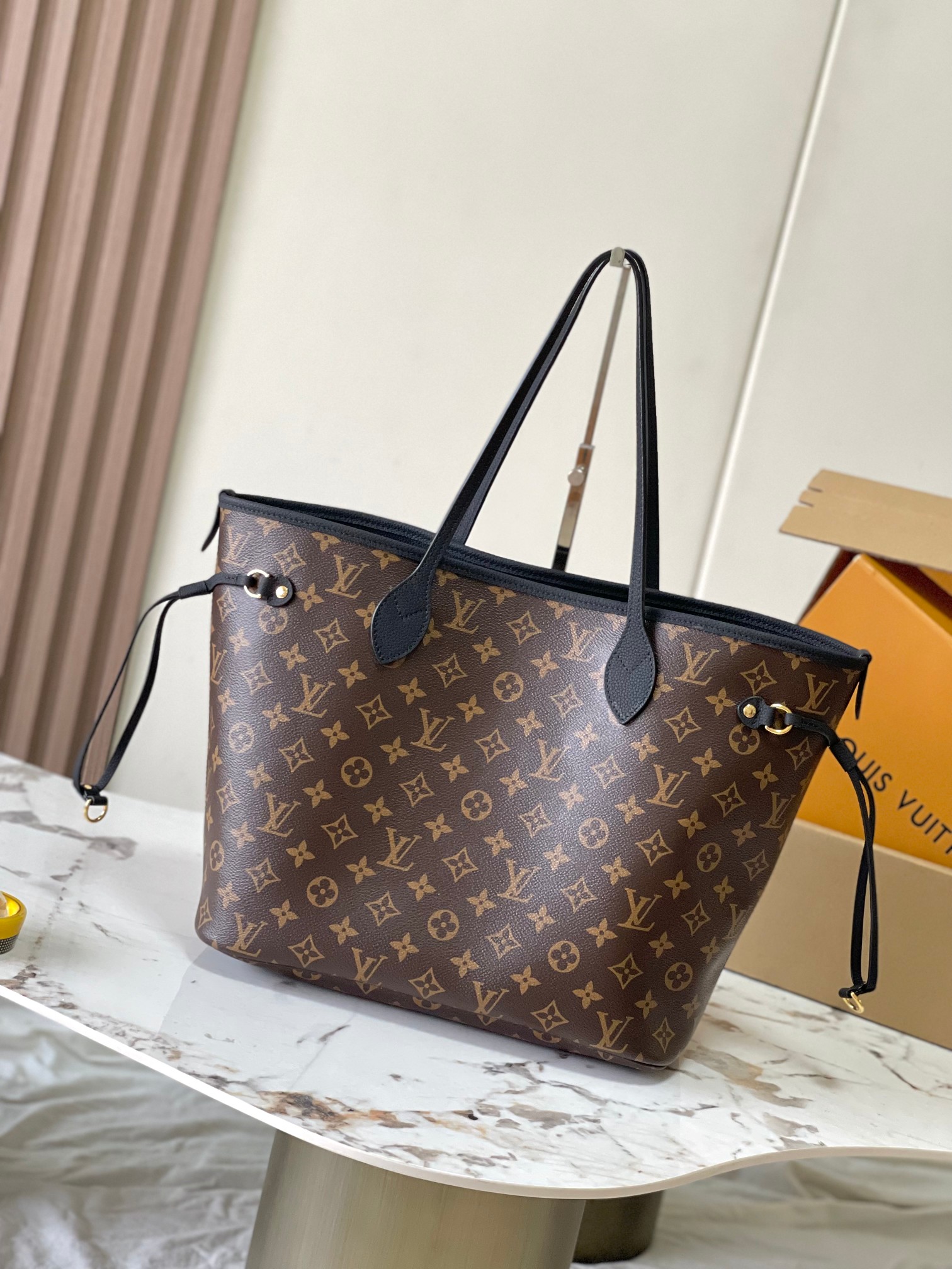 LOUIS VUITTON NEVERFULL NEVERFULL INSIDE OUT Tote bag/top quality M11946
