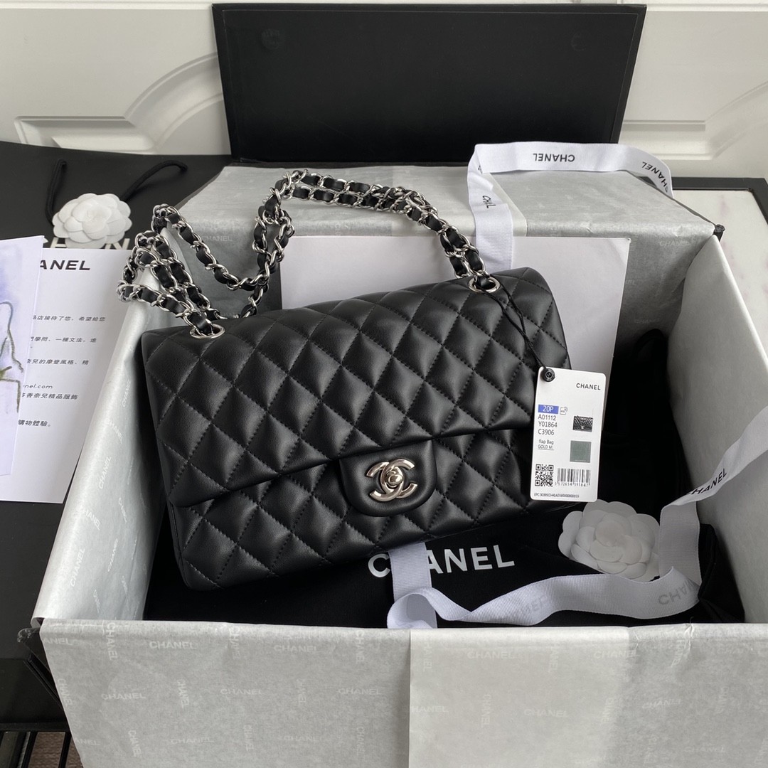 Chanel Classic Flap Bag A01112, Top Quality, Medium
