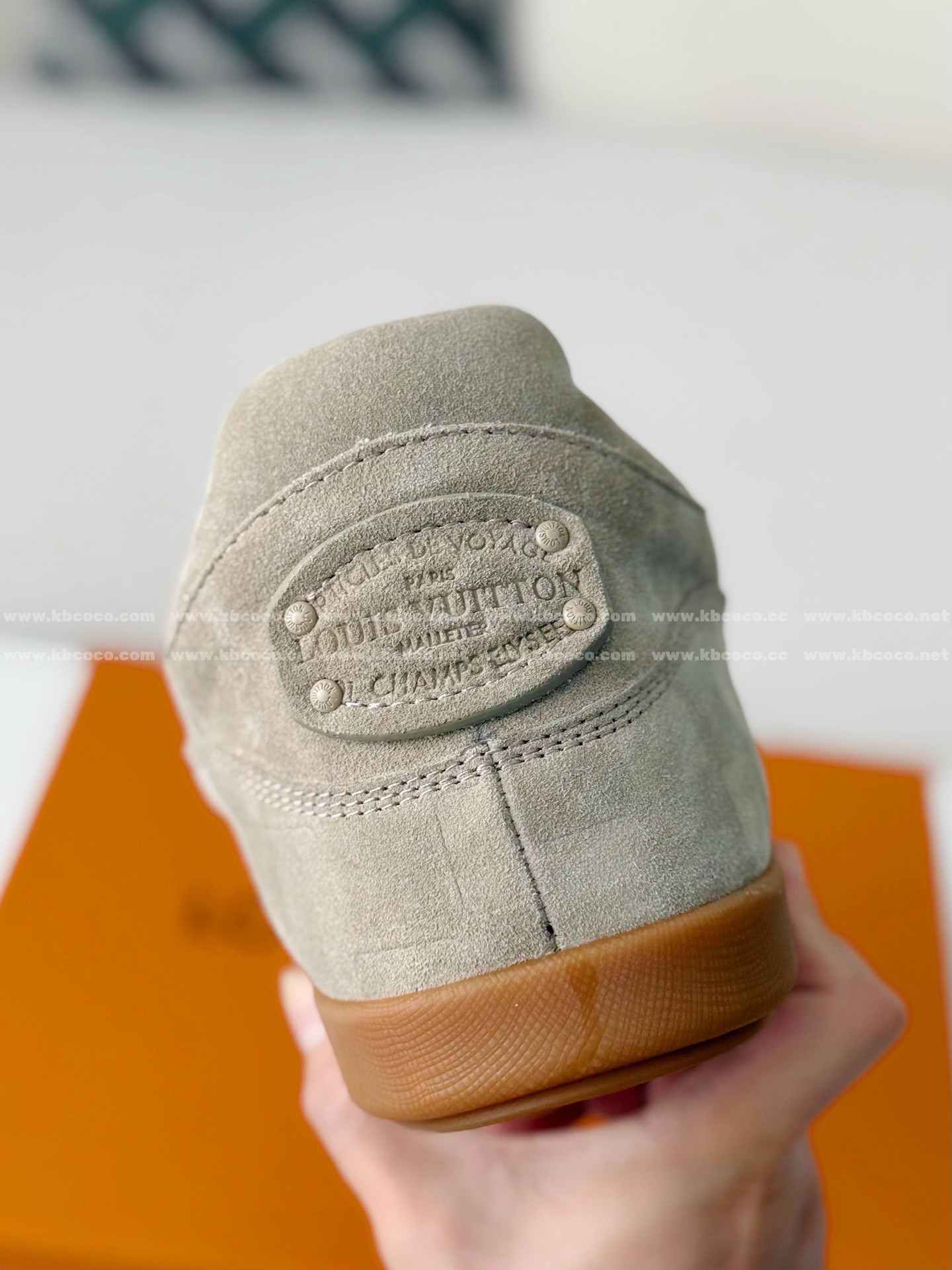 [#6086」 LOUIS VUITTON x NIGO FW25 SUEDE LEATHER ROUND-TOED SNOW BOOTS