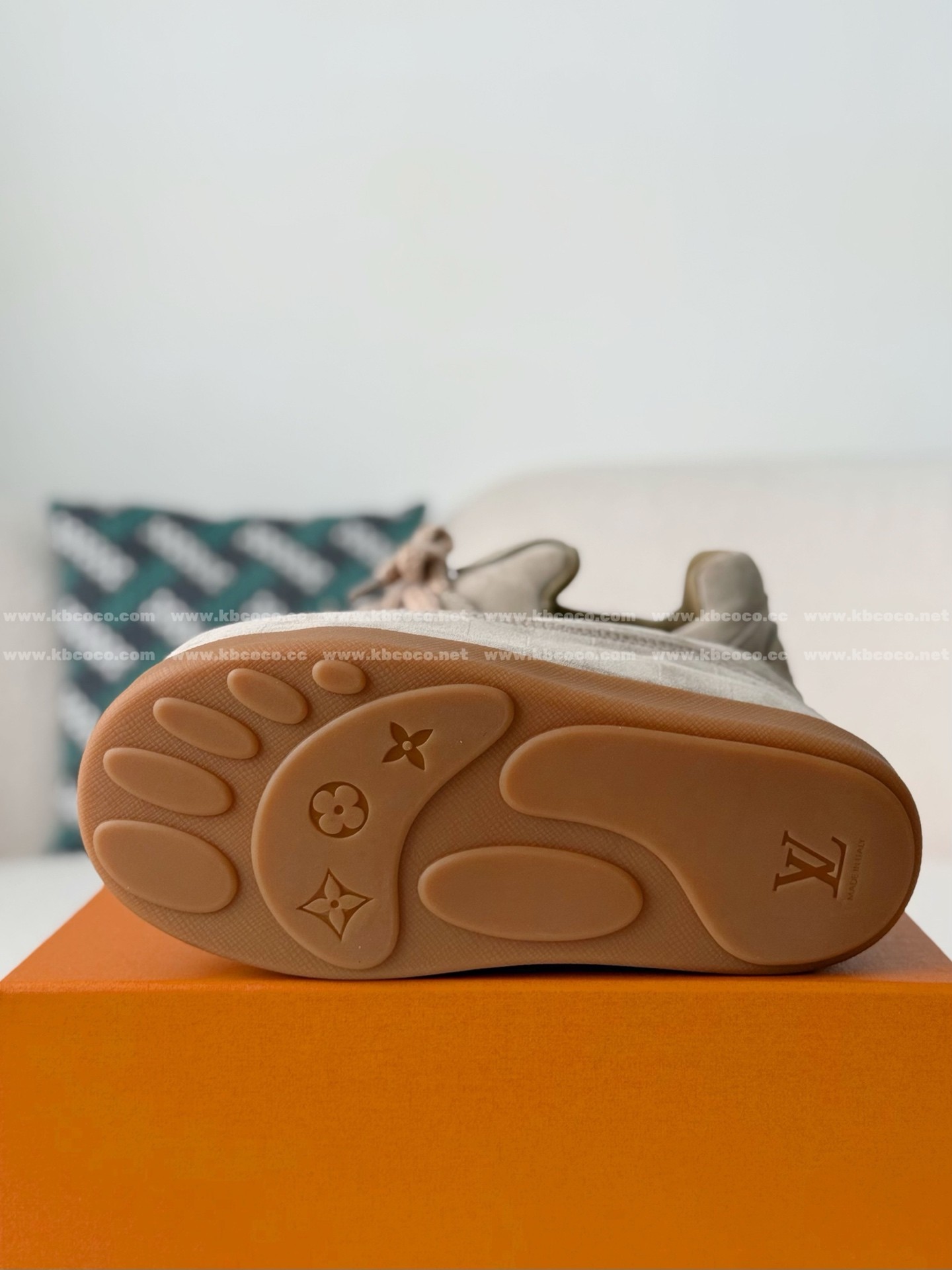 [#6086」 LOUIS VUITTON x NIGO FW25 SUEDE LEATHER ROUND-TOED SNOW BOOTS