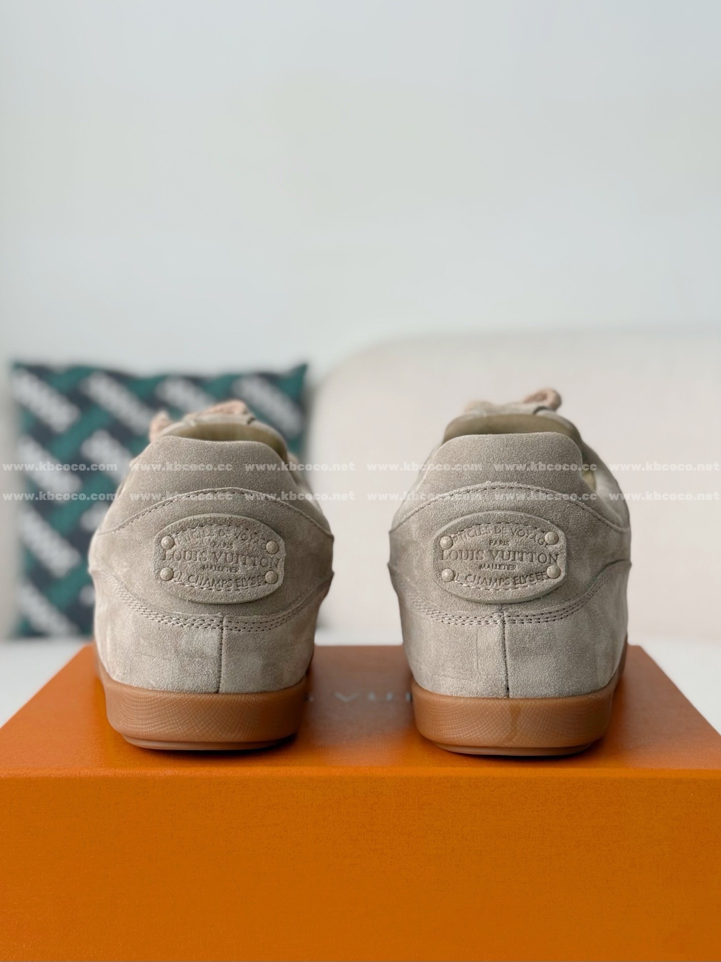 [#6086」 LOUIS VUITTON x NIGO FW25 SUEDE LEATHER ROUND-TOED SNOW BOOTS