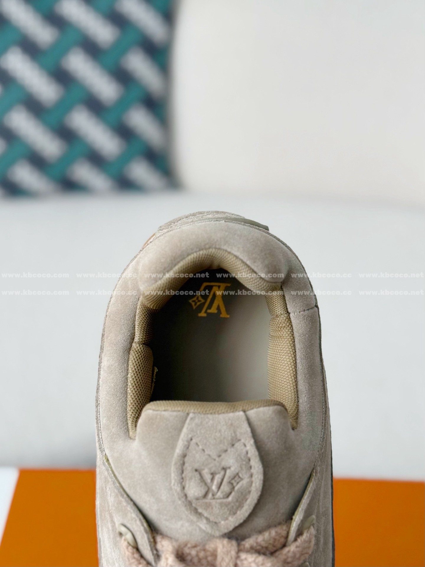 [#6086」 LOUIS VUITTON x NIGO FW25 SUEDE LEATHER ROUND-TOED SNOW BOOTS