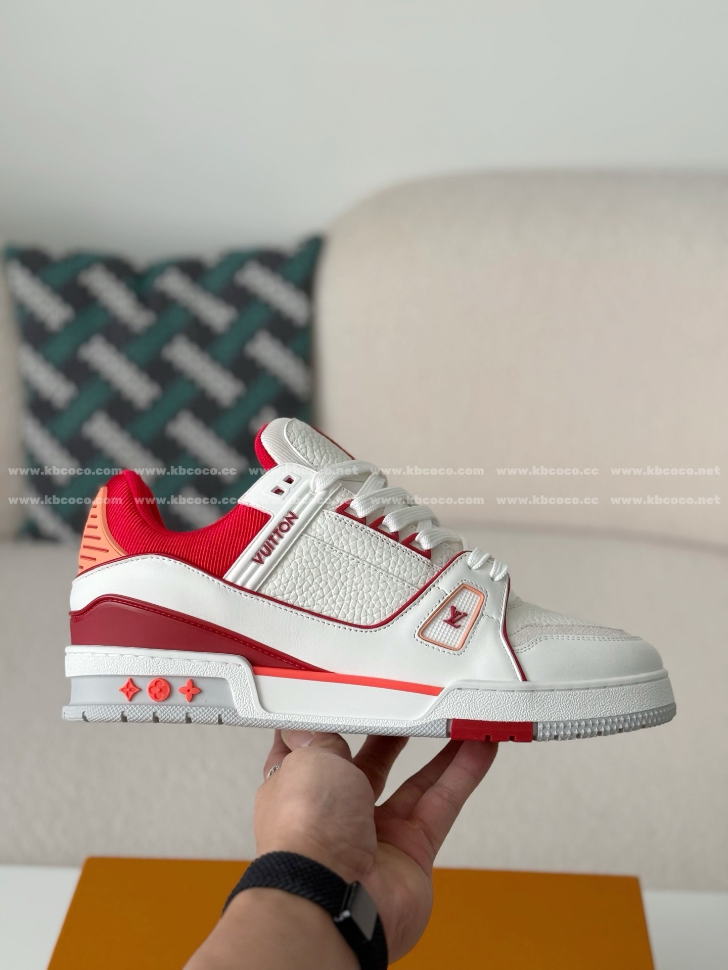 【#6150】LOUIS VUITTON TRAINER SNEAKERS