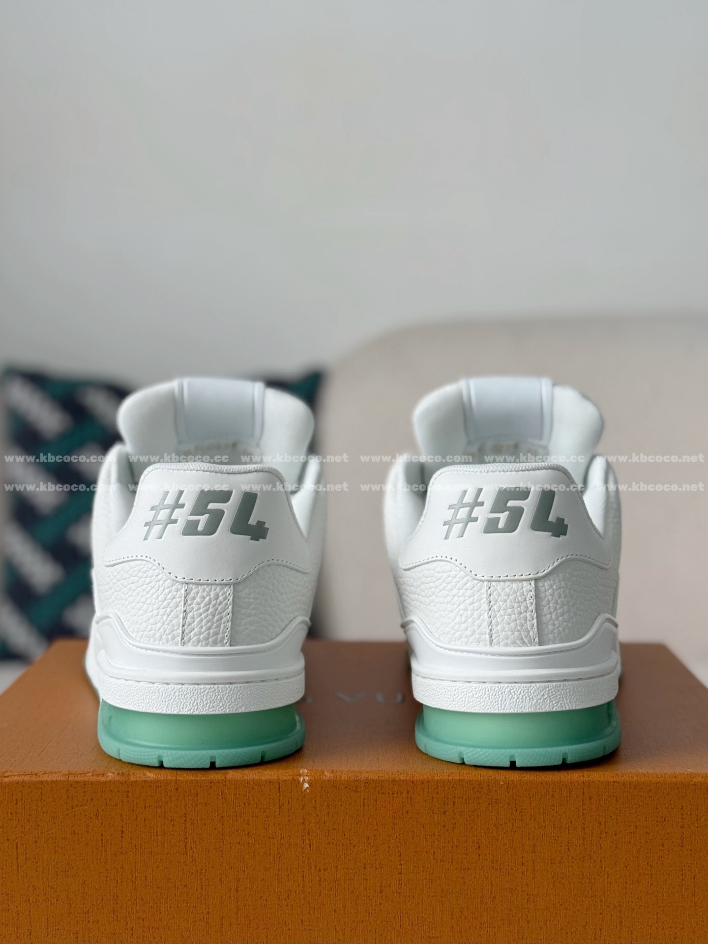 #6034」 LOUIS VUITTON TRAINER SNEAKERS