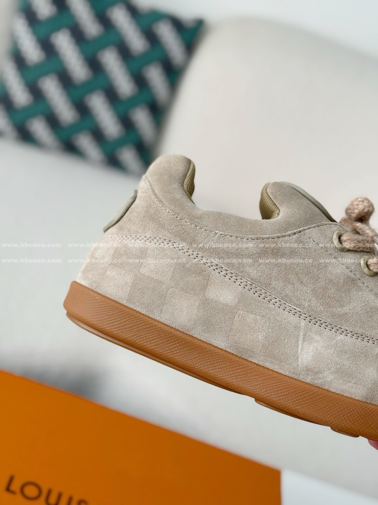 [#6086」 LOUIS VUITTON x NIGO FW25 SUEDE LEATHER ROUND-TOED SNOW BOOTS