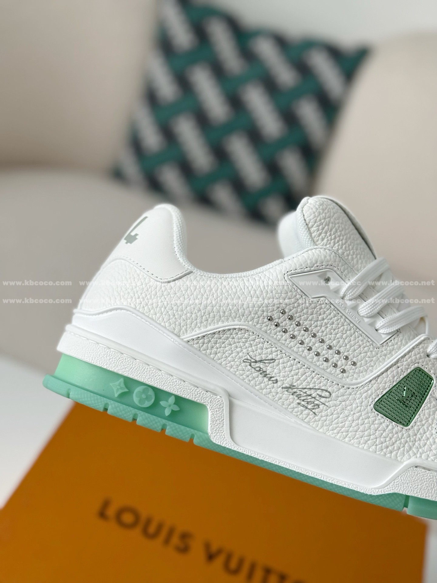 #6034」 LOUIS VUITTON TRAINER SNEAKERS