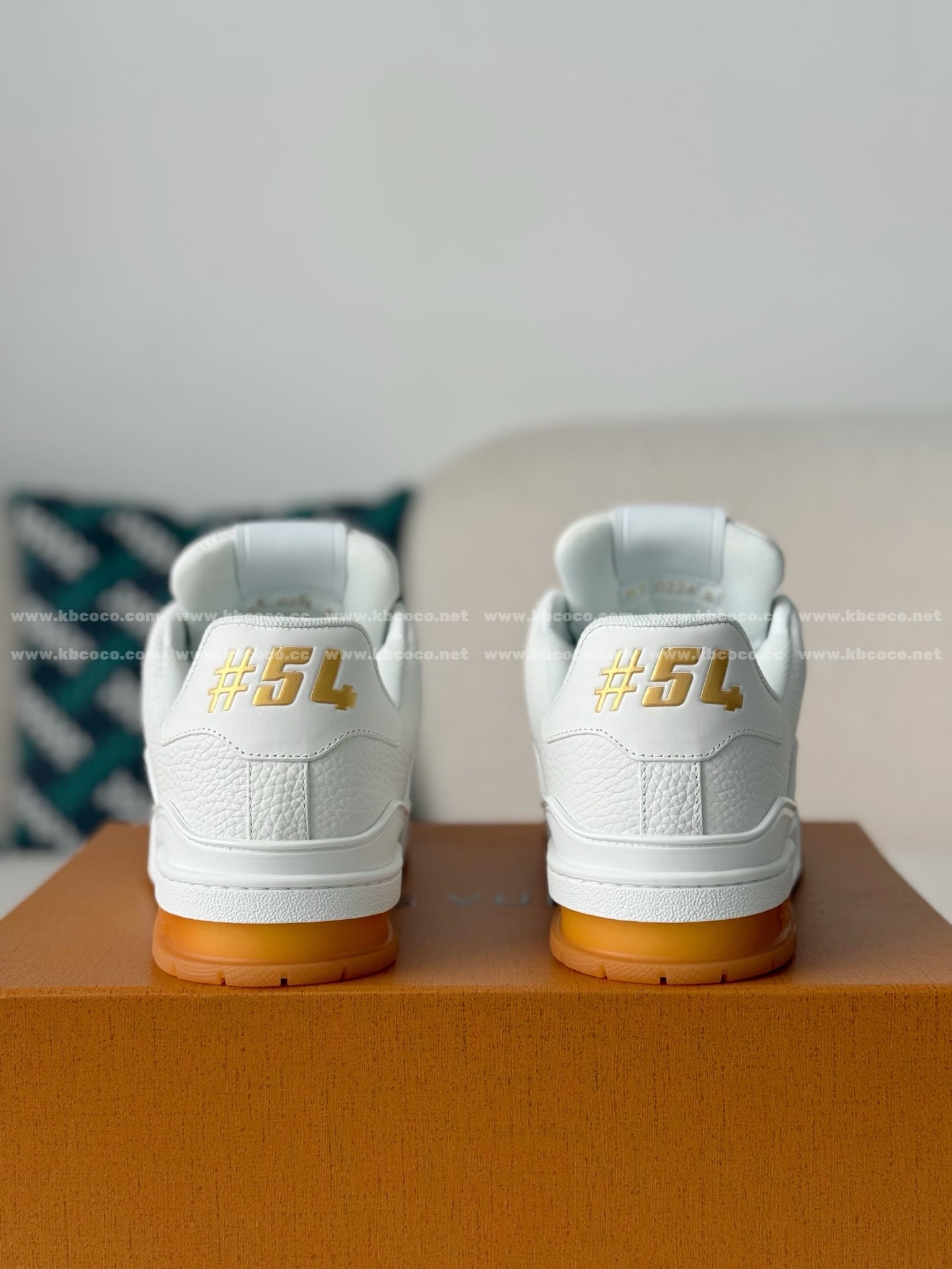 【#6163】LOUIS VUITTON TRAINER SNEAKERS