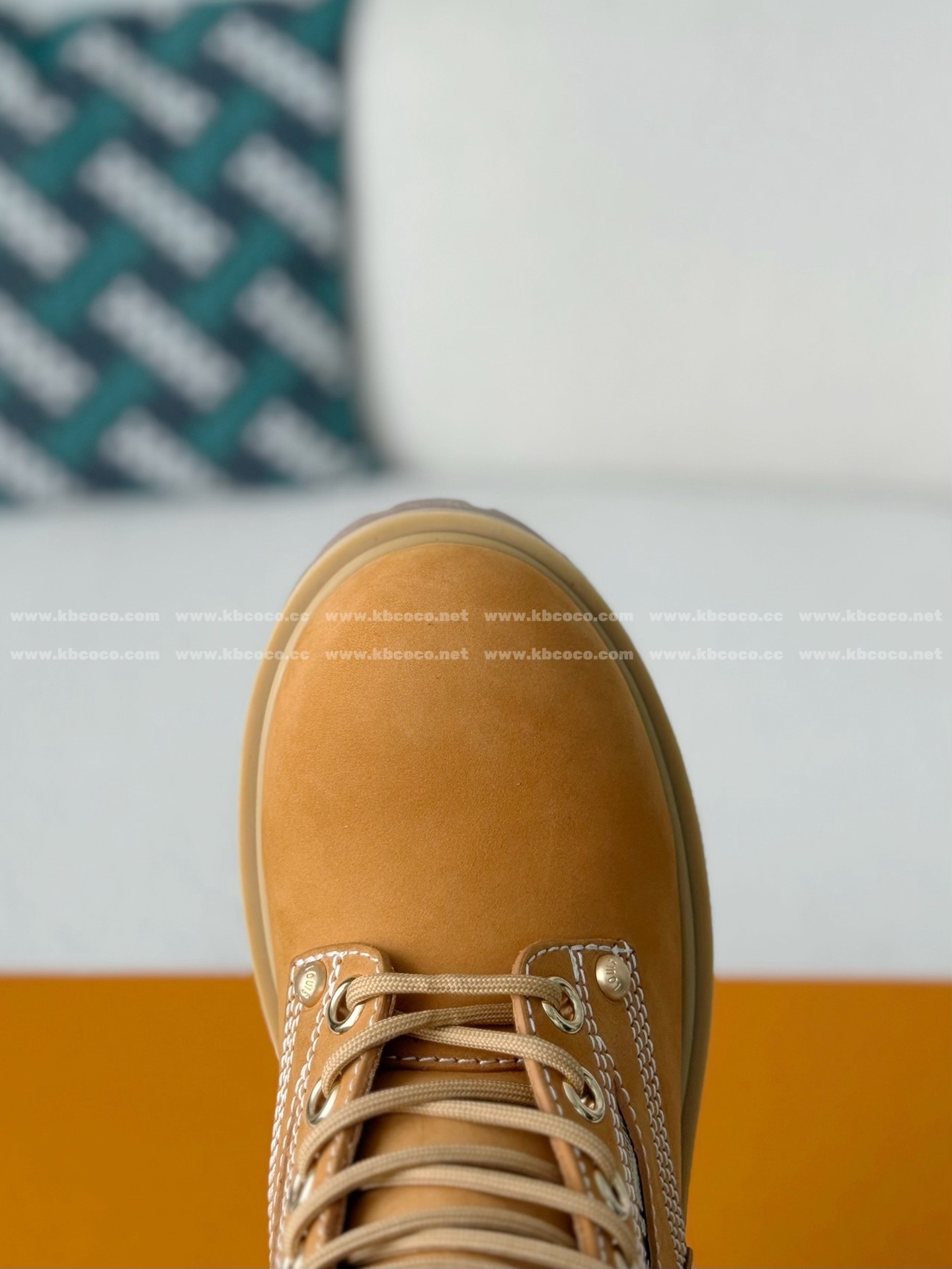 【#6169】 LOUIS VUITTON RANGER LEATHER ANKLE BOOTS