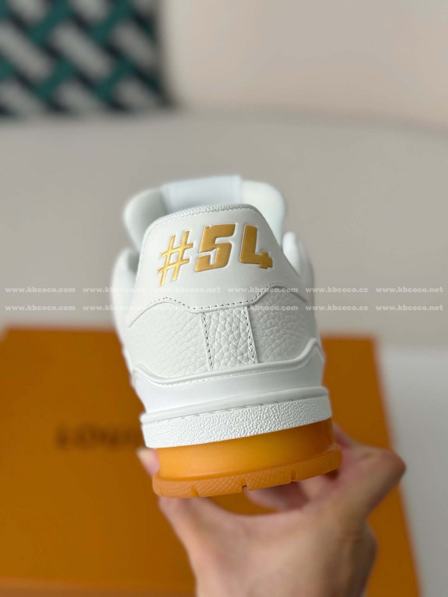 【#6163】LOUIS VUITTON TRAINER SNEAKERS