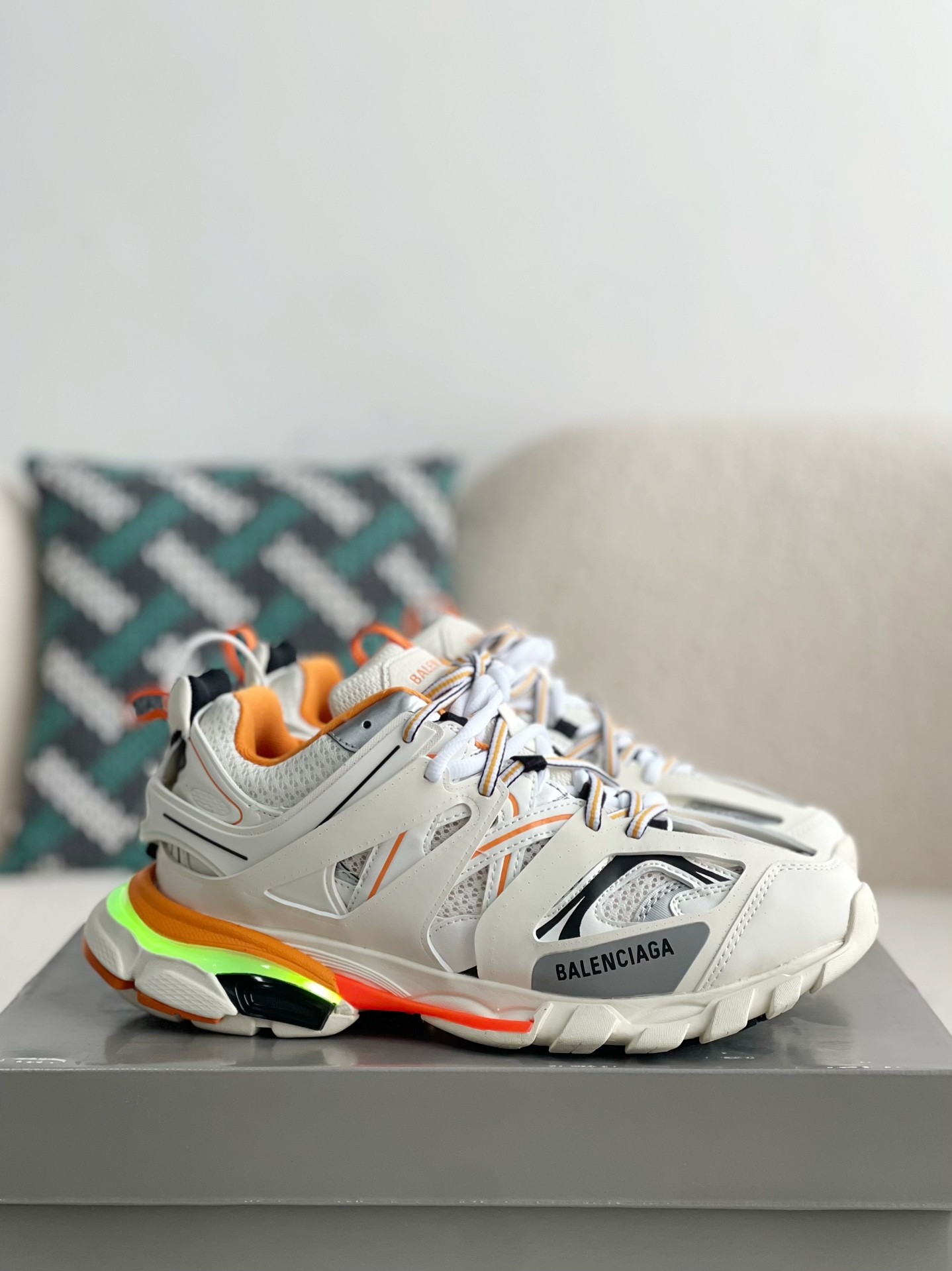 【#3495】Balenciaga Track 1.0 track led Trainers