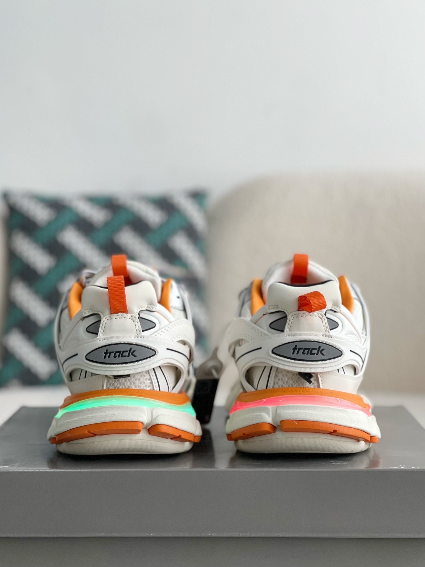 【#3495】Balenciaga Track 1.0 track led Trainers