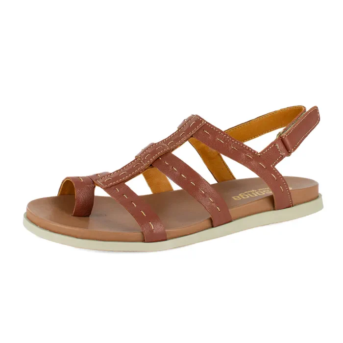 Kalahari : Ladies Leather Sandal in Suede