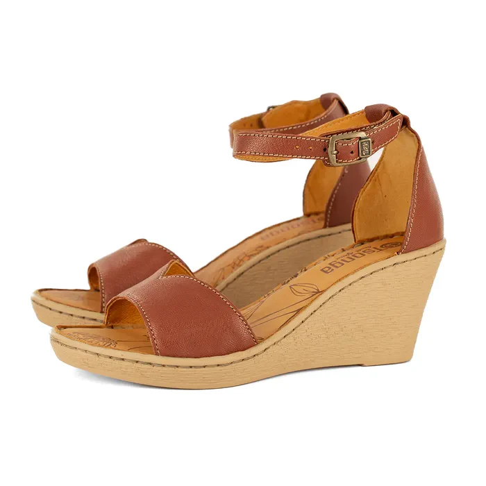 Kano : Ladies Leather High-Heel Sandal in Suede