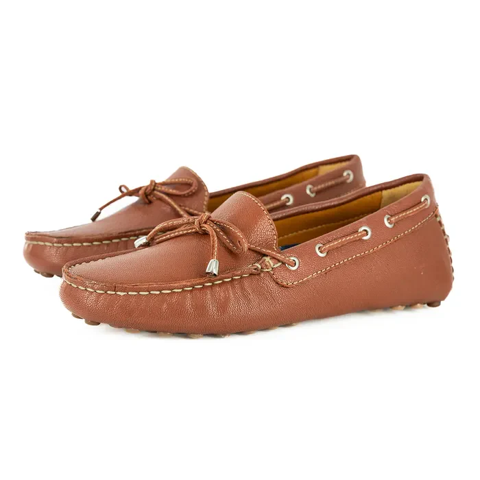 Kamensi : Ladies Leather Moccasin In Suede