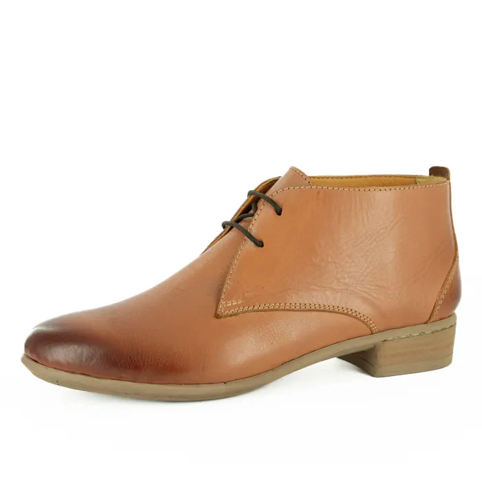Sizayo : Ladies Leather Pixie Boot in Hazel