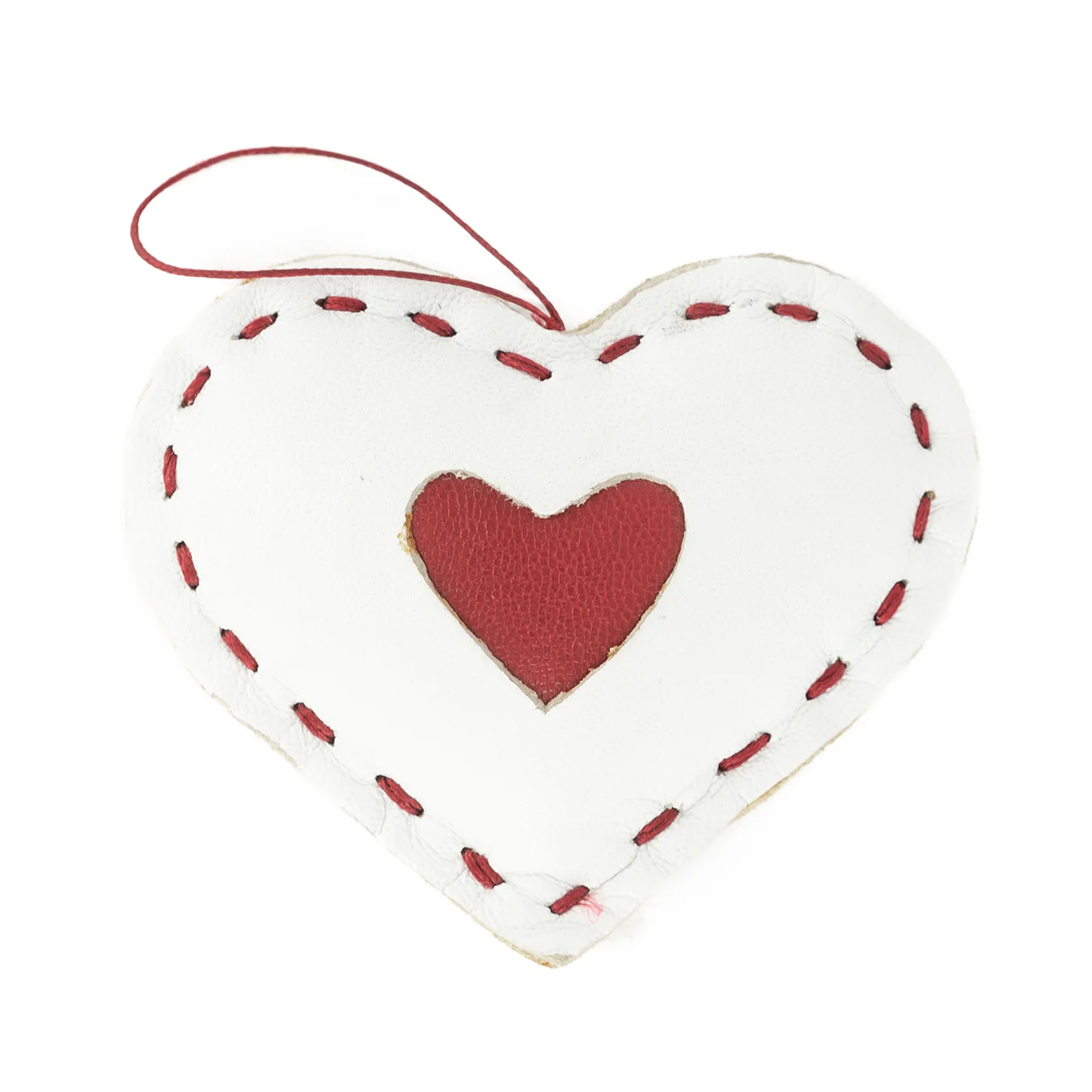 Christmas Heart : Christmas Decor Accessory in White & Valentine