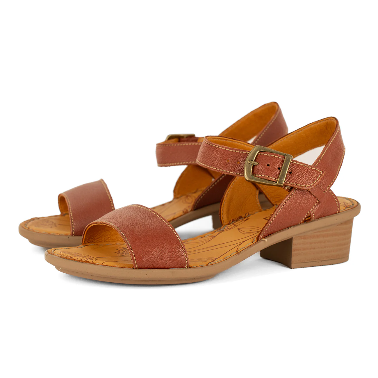 Kangcono : Ladies Leather Sandal in Suede