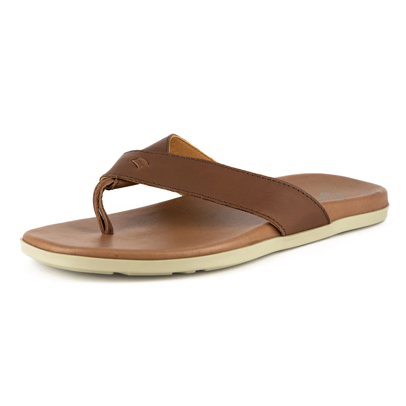 Lotaba : Mens Leather Tslops Sandal in Colt Rosie