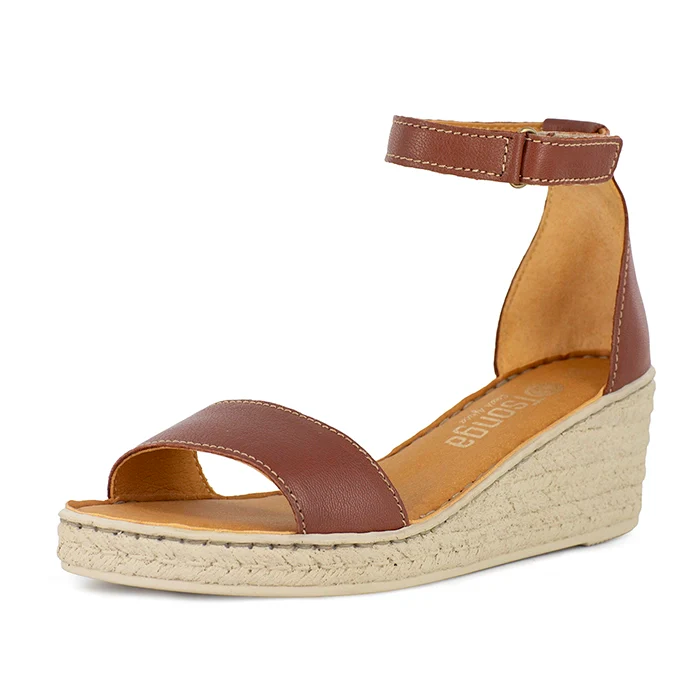Kekana : Ladies Leather High-Heel Sandal in Suede