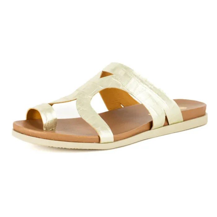 Zawadi : Ladies Leather Sandal in Indocine