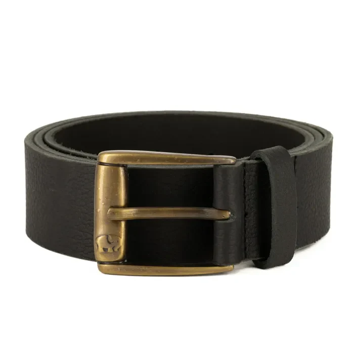 Mens Belt in Black Leather