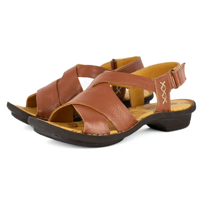 Semira : Ladies Leather Sandal in Suede
