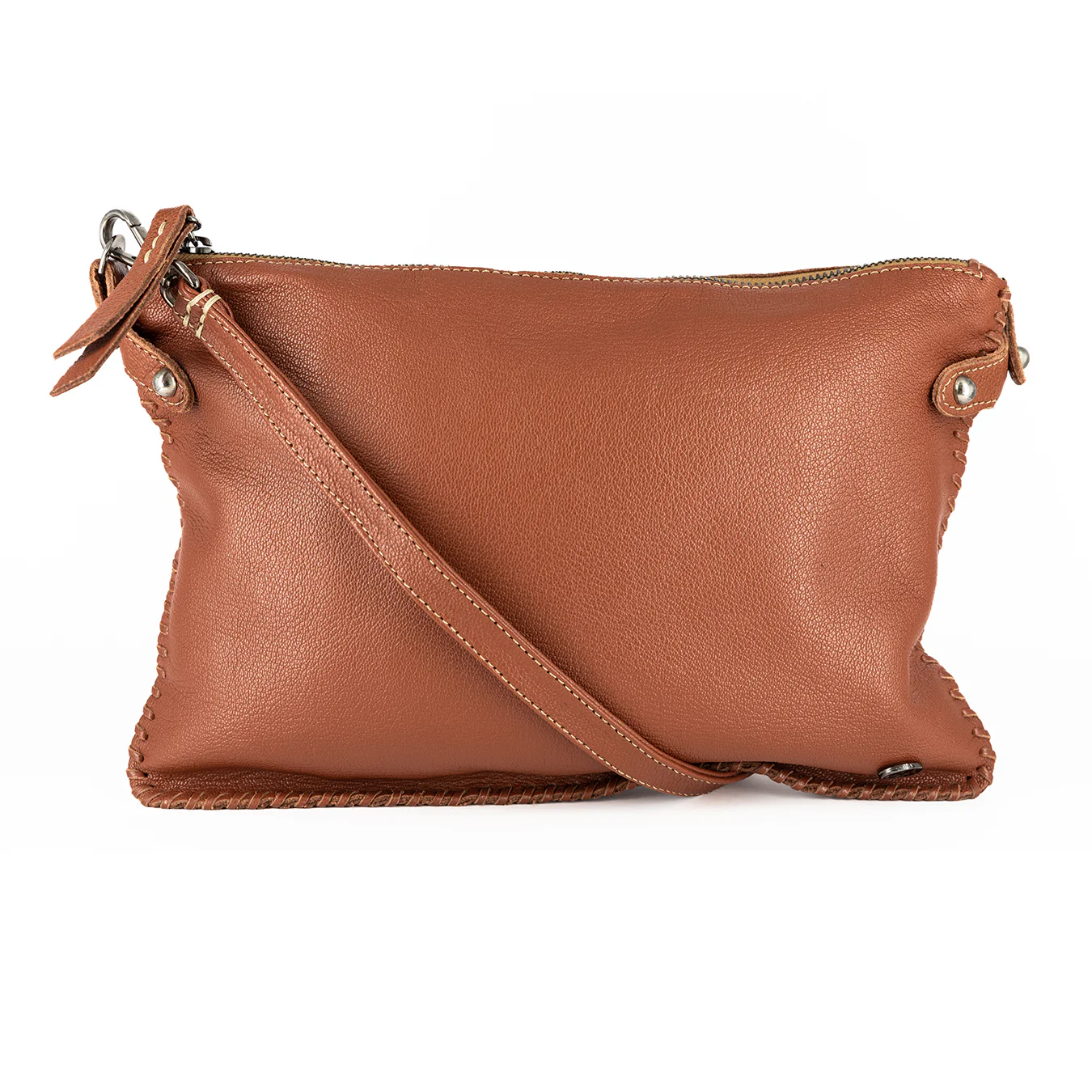 Rantu : Ladies Leather Crossbody Handbag in Suede