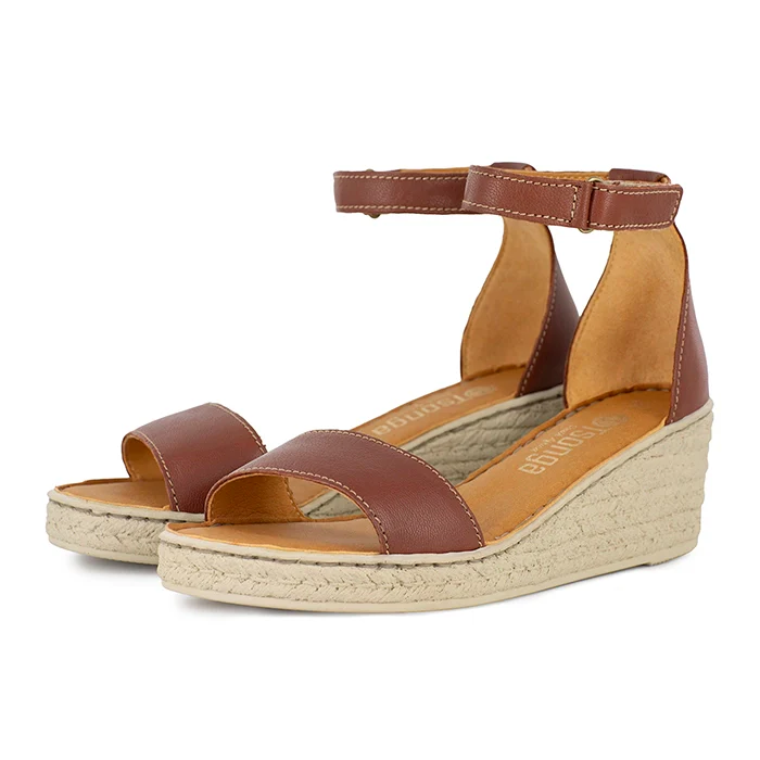 Kekana : Ladies Leather High-Heel Sandal in Suede