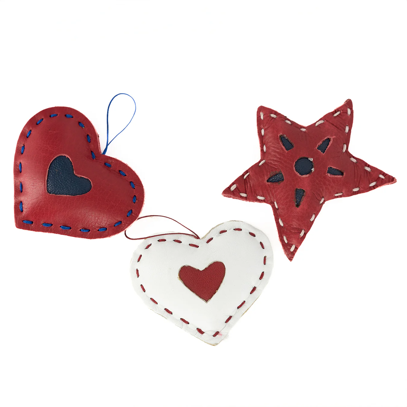 Christmas Heart : Christmas Decor Accessory in White & Valentine