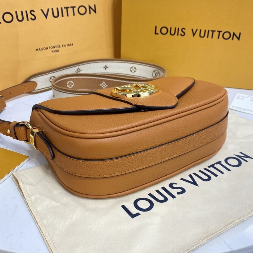 Louis Vuitton LV Pont 9 Soft MM M58968 Sienne Doree