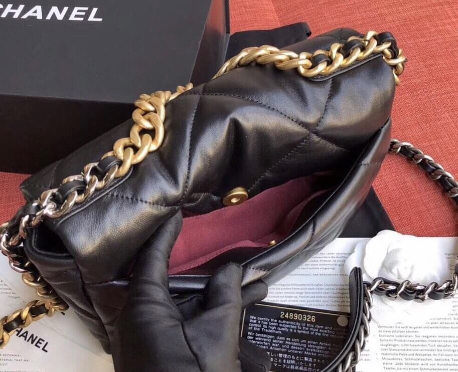 Chanel 19 Lambskin Flap Bag AS1160