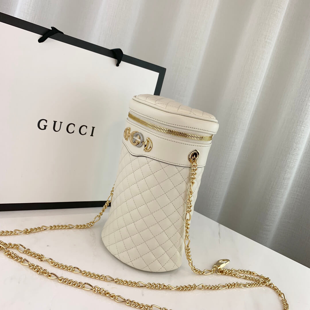 Gucci Quilted Leather Belt Bag 572298