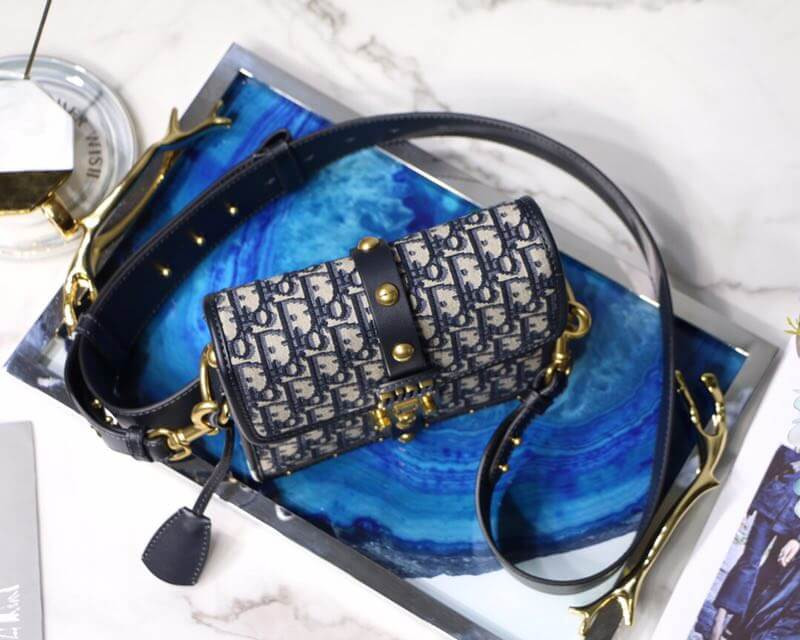 Christian Dior Oblique Dioraddict Square Flap Bag 424304