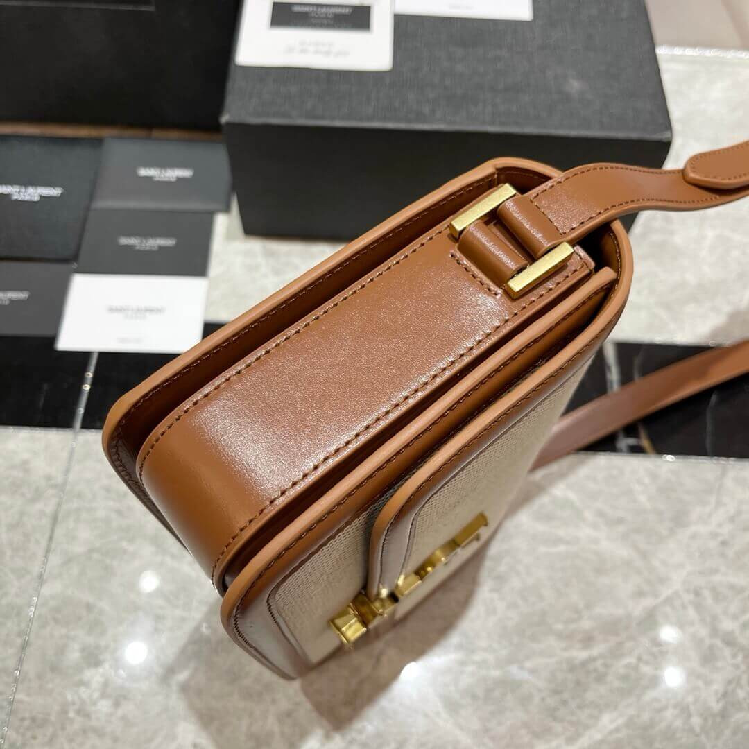 Saint Laurent YSL Solferino Medium Canvas Crossbody Bag 634305