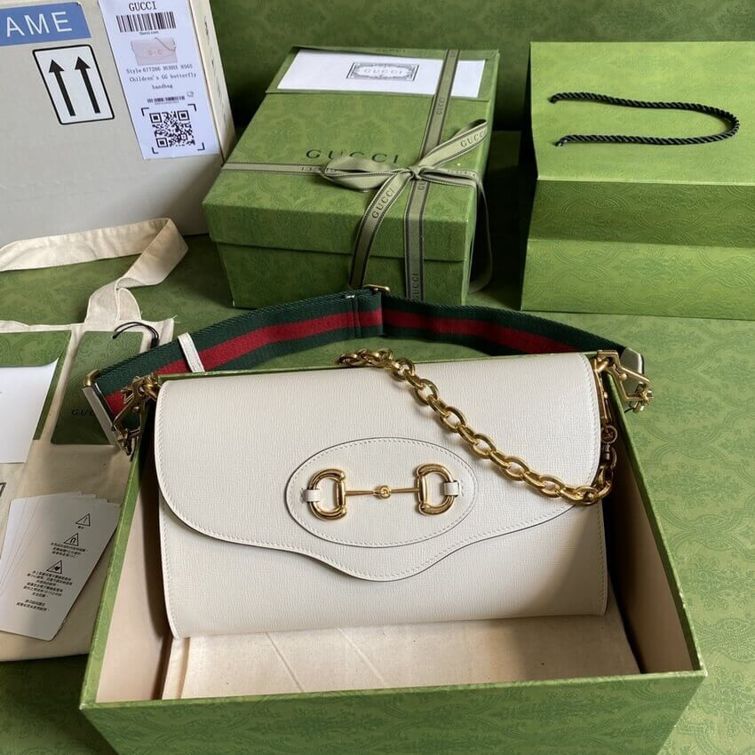 Gucci Horsebit 1955 Leather Small Bag 677286