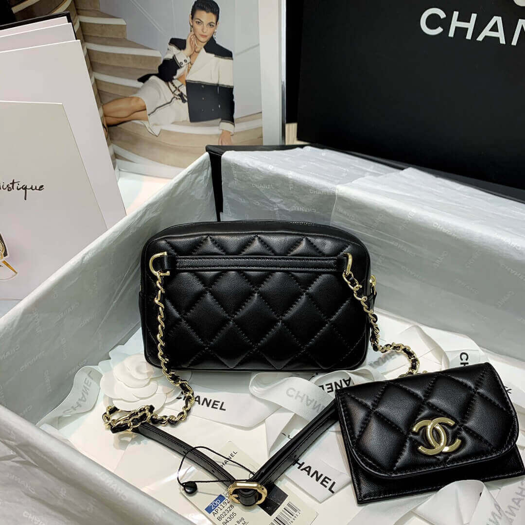 Chanel Waist Bag With Pouch AP1192