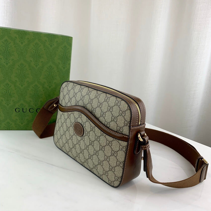 Gucci Messenger Bag With Interlocking G 675891