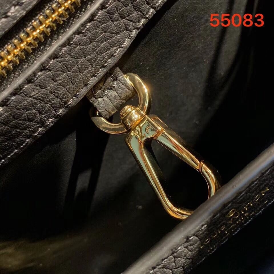 Louis Vuitton Taurillon Leather Capucines PM M55083