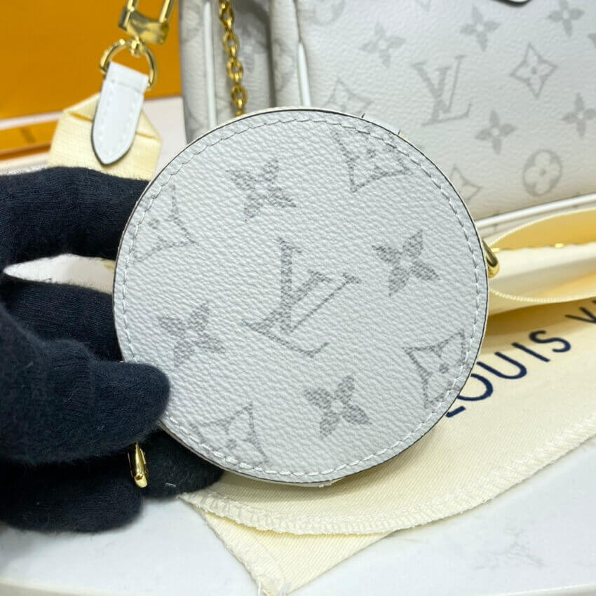 Louis Vuitton Monogram Multi Pochette Accessoires White