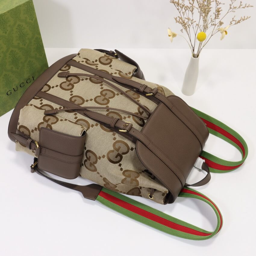 Gucci Backpack With Jumbo GG 678829