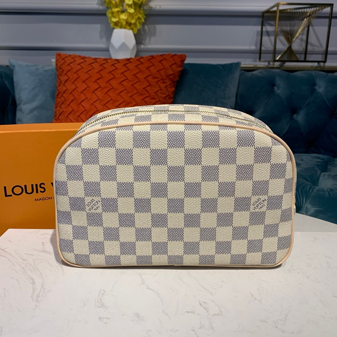 Louis Vuitton Damier Azur Canvas Toiletry Bag 25 N41420