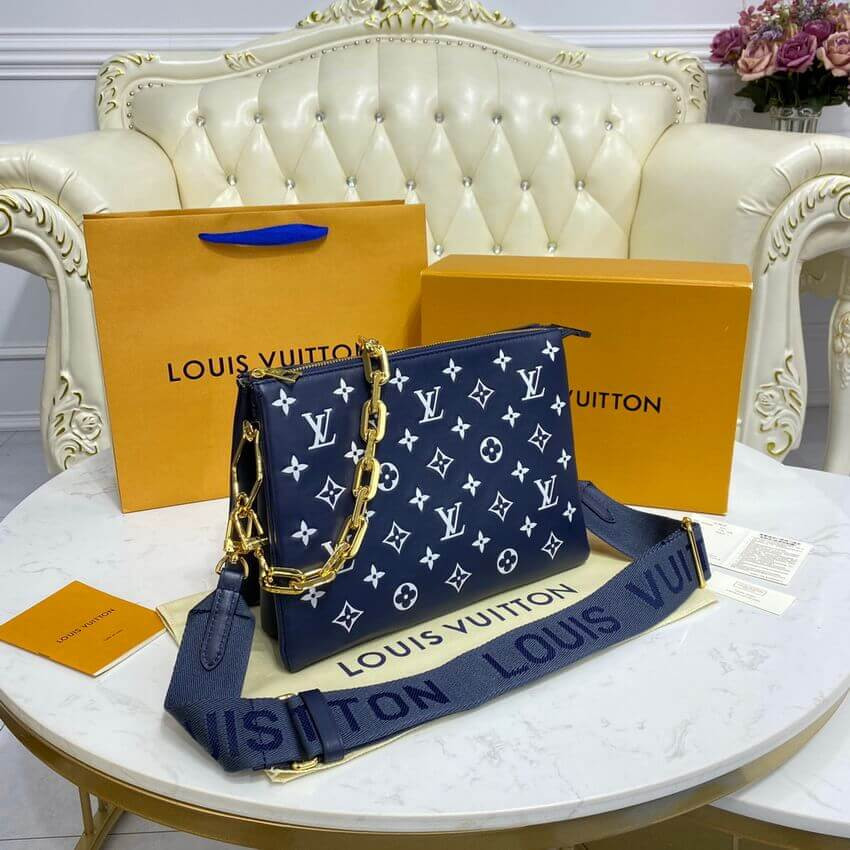 Louis Vuitton Coussin PM M57790 Navy Blue