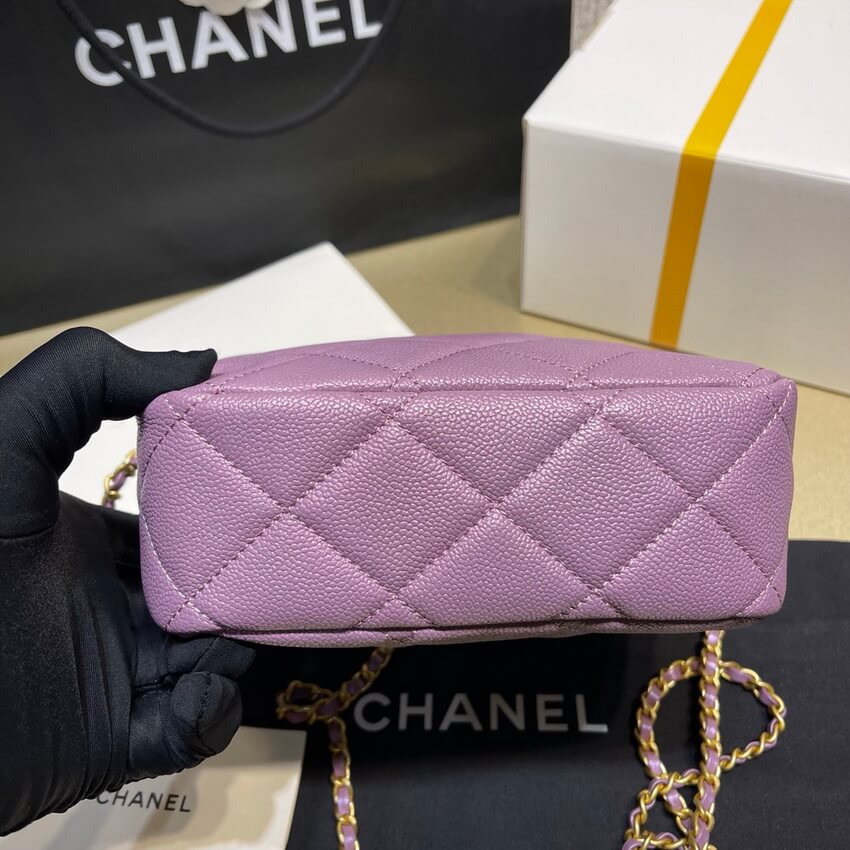 Chanel Grained Calfskin Camera Bag AS2856